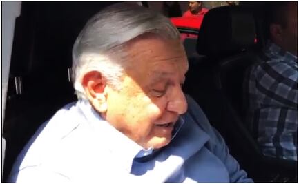 "Sin novedad", dice AMLO sobre Marcha por la Democracia