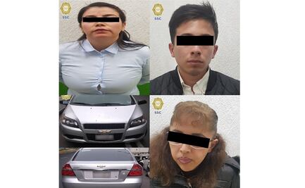 Caen tres por presuntamente robar tarjeta bancaria a adulto mayor
