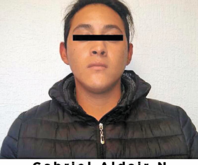 Gabriel Aldair “N”, alias El Grande, tiene 23 años.Especial 