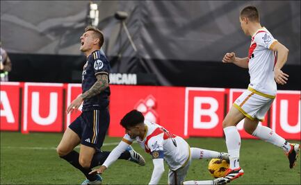 Real Madrid se complica y empata contra el Rayo Vallecano 