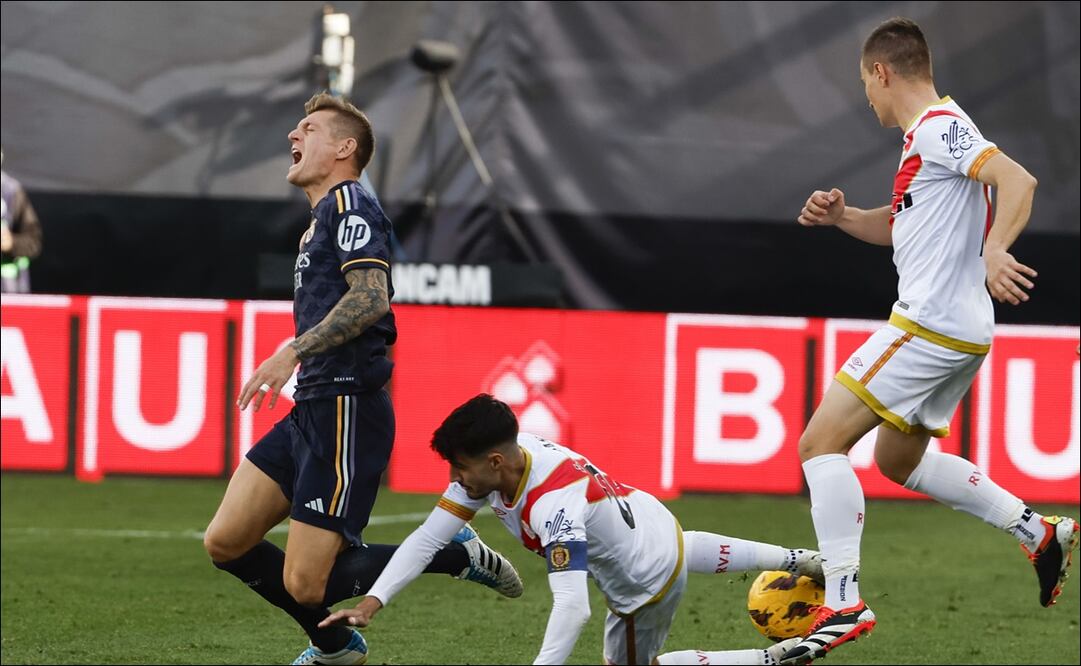 Real Madrid se complica y empata contra el Rayo Vallecano - Foto: EFE