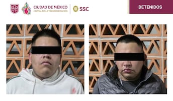 Detienen a dos presuntos involucrados en doble homicidio en Iztapalapa; eran buscados por homicidio calificado