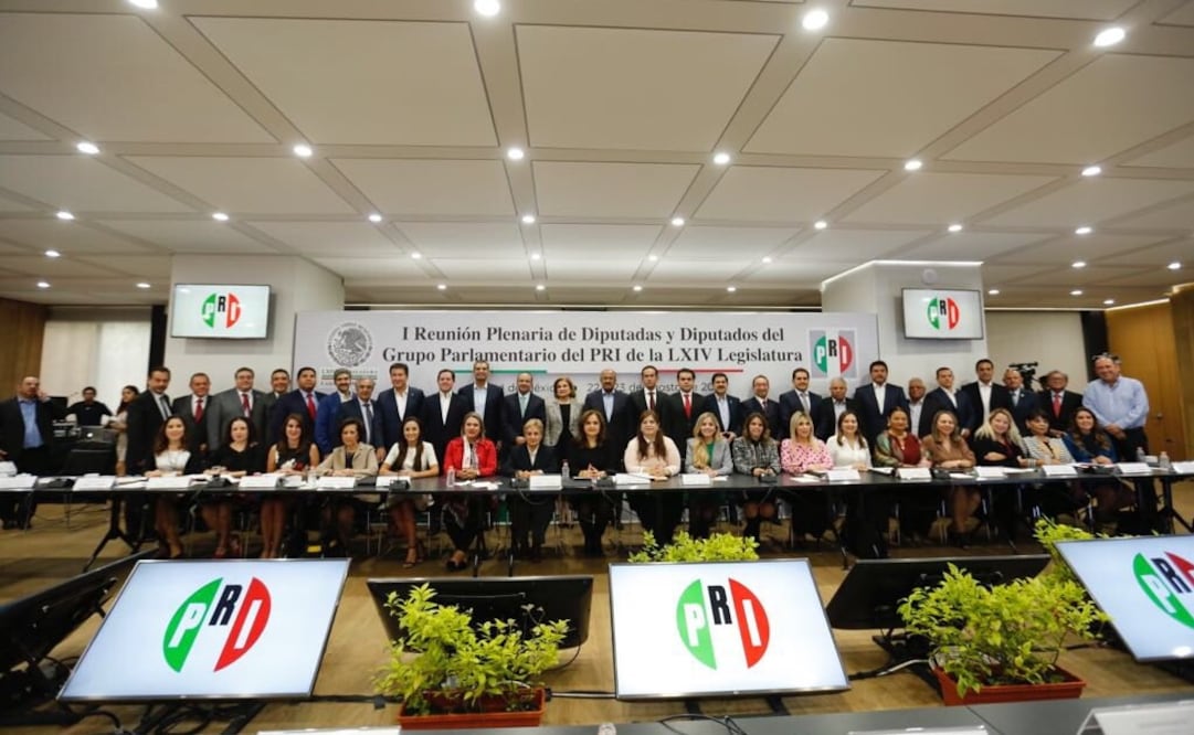 Diputados y diputadas electas del PRI. Foto: Especial