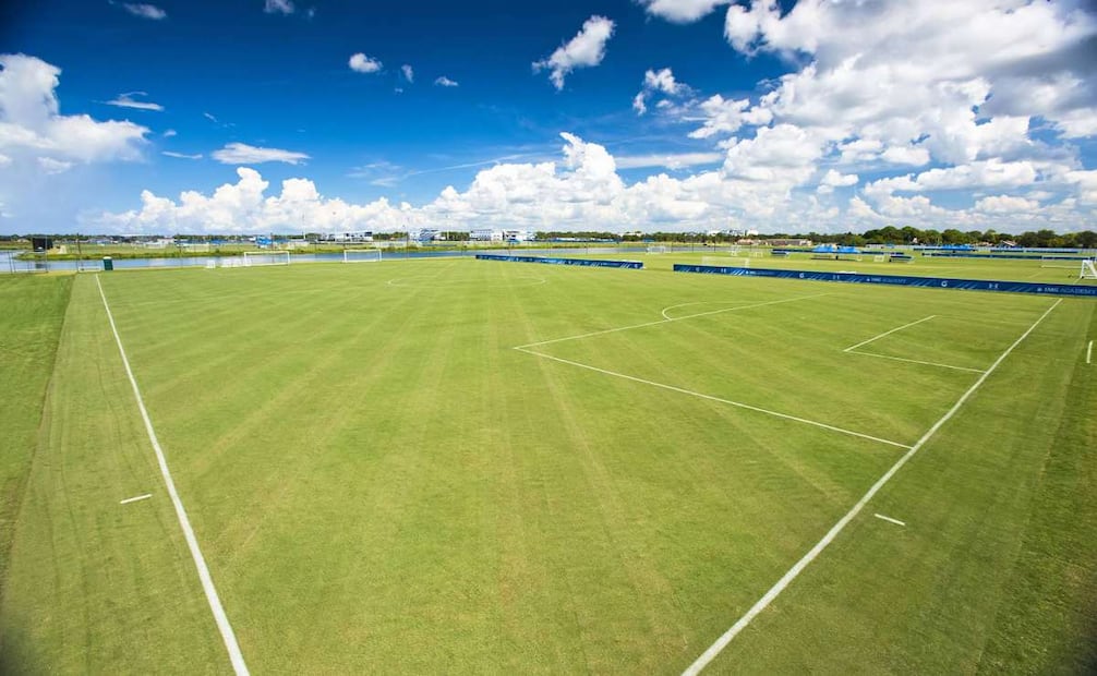 Campo de futbol de la IMG Academy. (15/02/26) Foto: IMG Academy