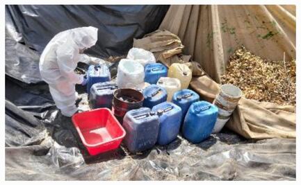 Localizan nuevos narcolaboratorios; Sinaloa suma 245 centros de drogas sintéticas