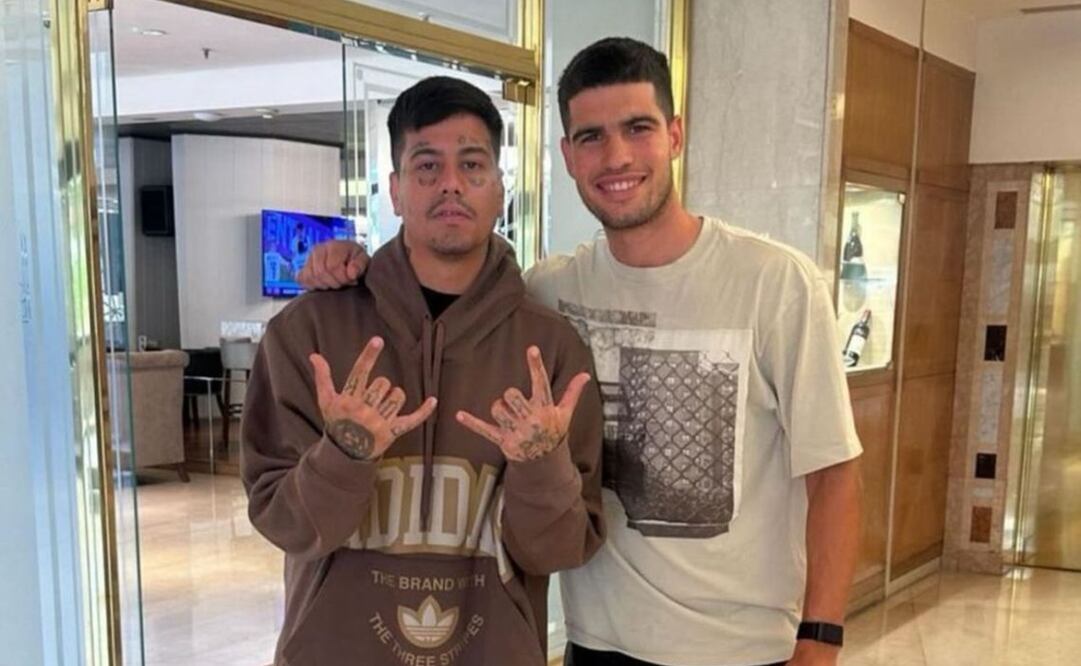 Duki y Carlos Alcaraz - Foto: Instagram