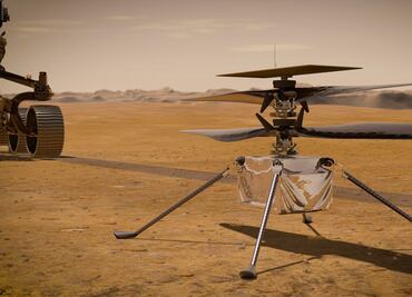 Perseverance. El helicóptero Ingenuity de la NASA toca el suelo de Marte