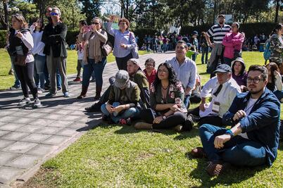 La secretaria de Cultura llega a Los Pinos