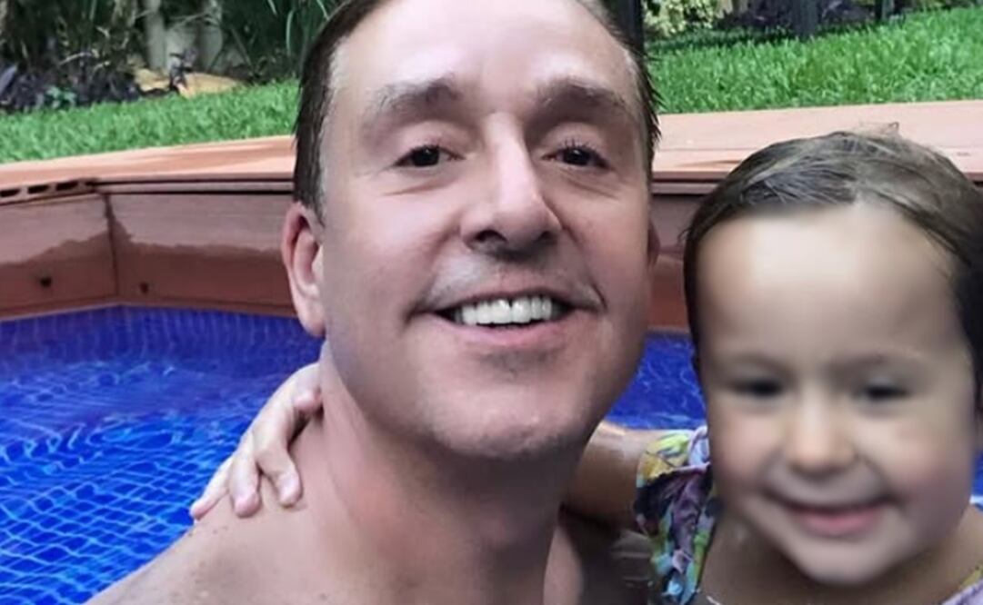 Daniel Bisogno y su hija Michaela. Foto: Instagram oficial.