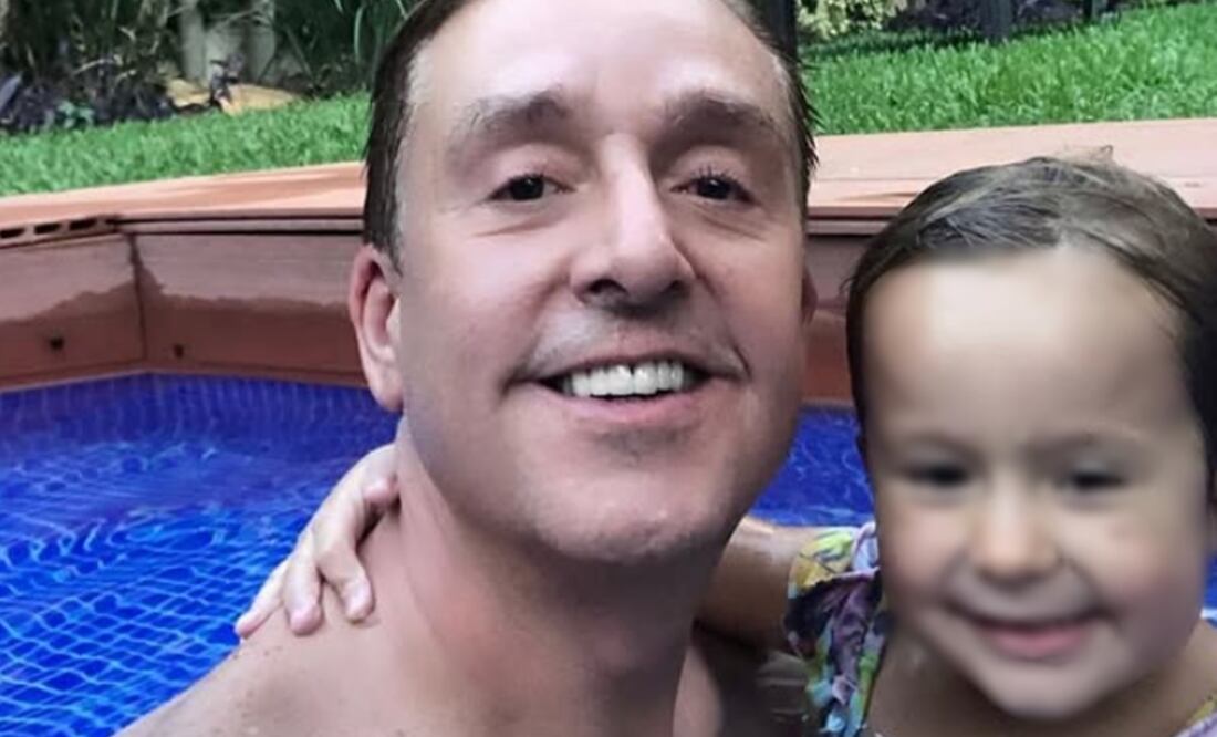 Daniel Bisogno y su hija Michaela. Foto: Instagram oficial.