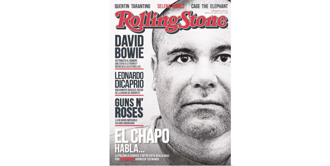 La publican un mes después...La revista ilustra su portada de febrero con la foto del criminal que el gobierno de México usó para ofrecer una recompensa por 60 millones (ESPECIAL)