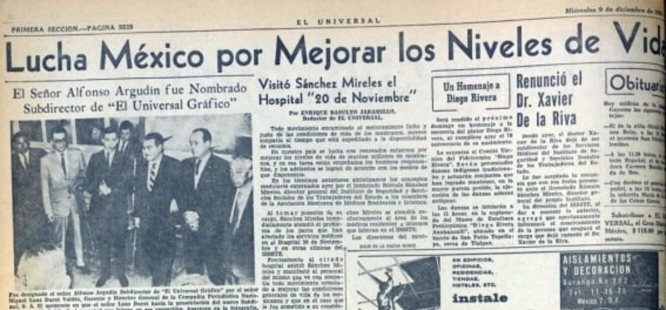 Los médicos residentes que se rebelaron ante el ISSSTE y Díaz Ordaz en los 60