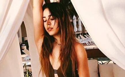 Danna Paola celebra en traje de baño en Instagram