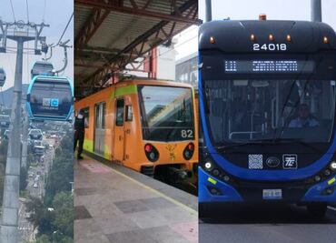 Horario de Cierre hoy 16 de septiembre del Metro, Metrobús y RTP