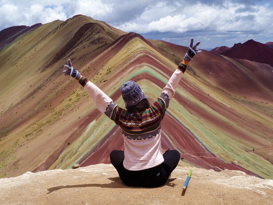 Montaña de los Siete Colores, en Perú. Foto: María Fernanda Rizo Villarreal