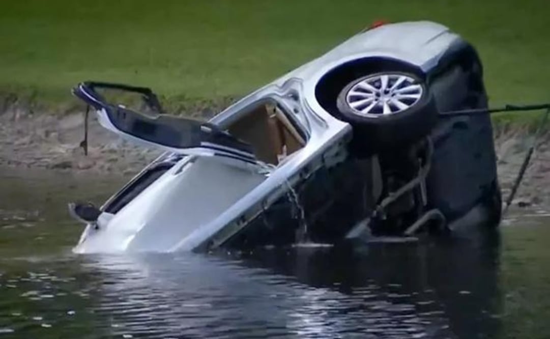 Adolescente muere tratando de salvar a conductor que cayó a un canal. Foto: CBS Miami