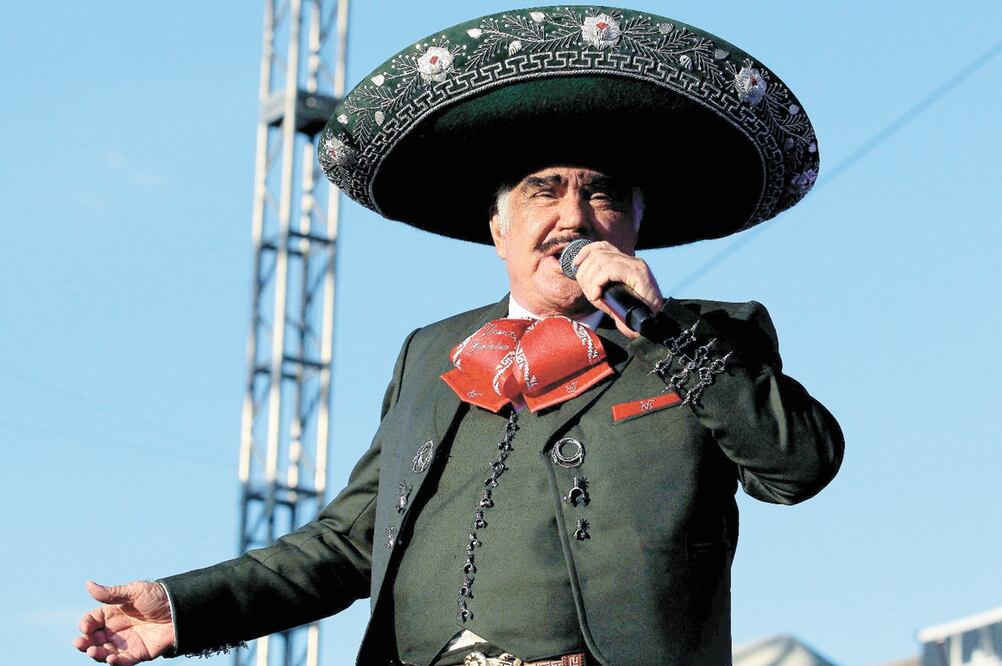 Vicente Fernández. Foto: Ulises Ruiz - AFP, archivo 