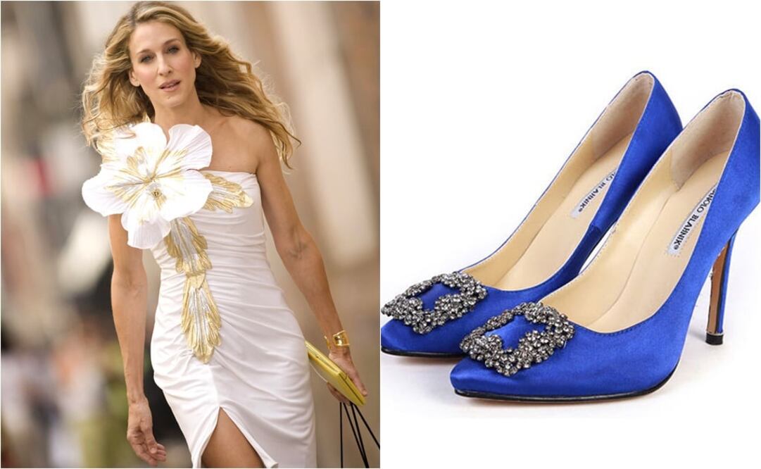 Los emblemáticos tacones con los que Mr. Big le pide matrimonio a Carrie Bradshaw en "Sex  the City" ya están disponibles a precios accesibles para todas. (Fotos: AP e Instagram)