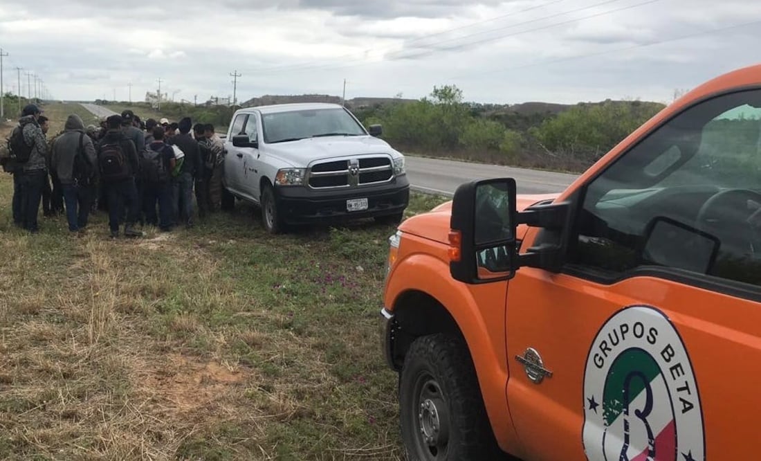 21 personas fueron rescatadas por elementos del Grupo Beta del INM. Foto: Archivo/EL UNIVERSAL