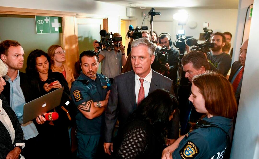 Fotografía de archivo del 30 de julio de 2019 que muestra al enviado especial presidencial para Asuntos de Rehenes en el Departamento de Estado, Robert O'Brien (Foto: AFP)