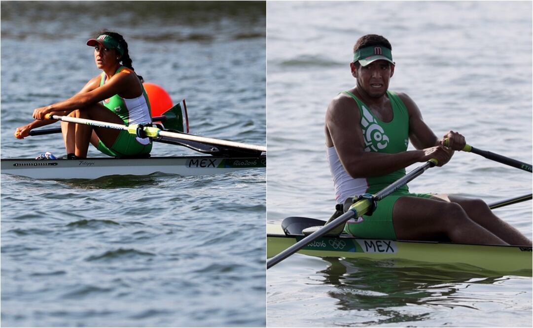Kenia Lechuga y Juan Carlos Cabrera (Fotos Xinhua)