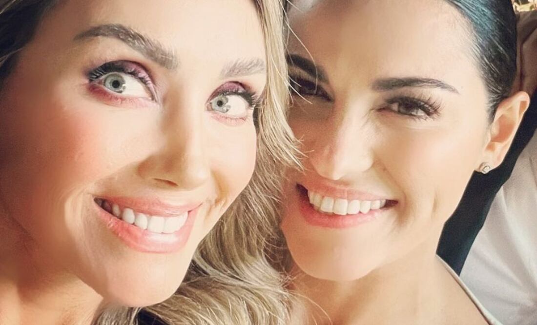 Anahí en la boda de Maite Perroni. Fuente: Instagram @anahi