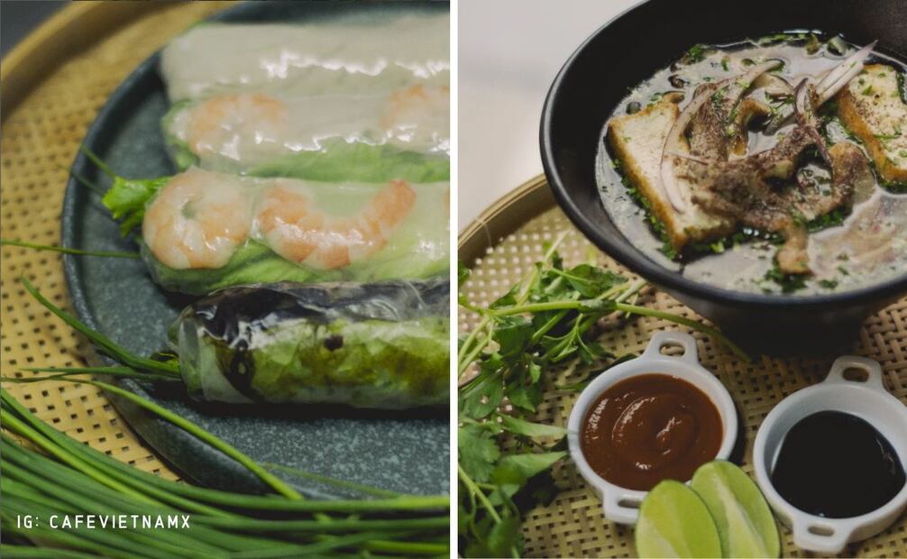 Cà Phê, restaurante vietnamita. | Foto: IG cafevietnamx