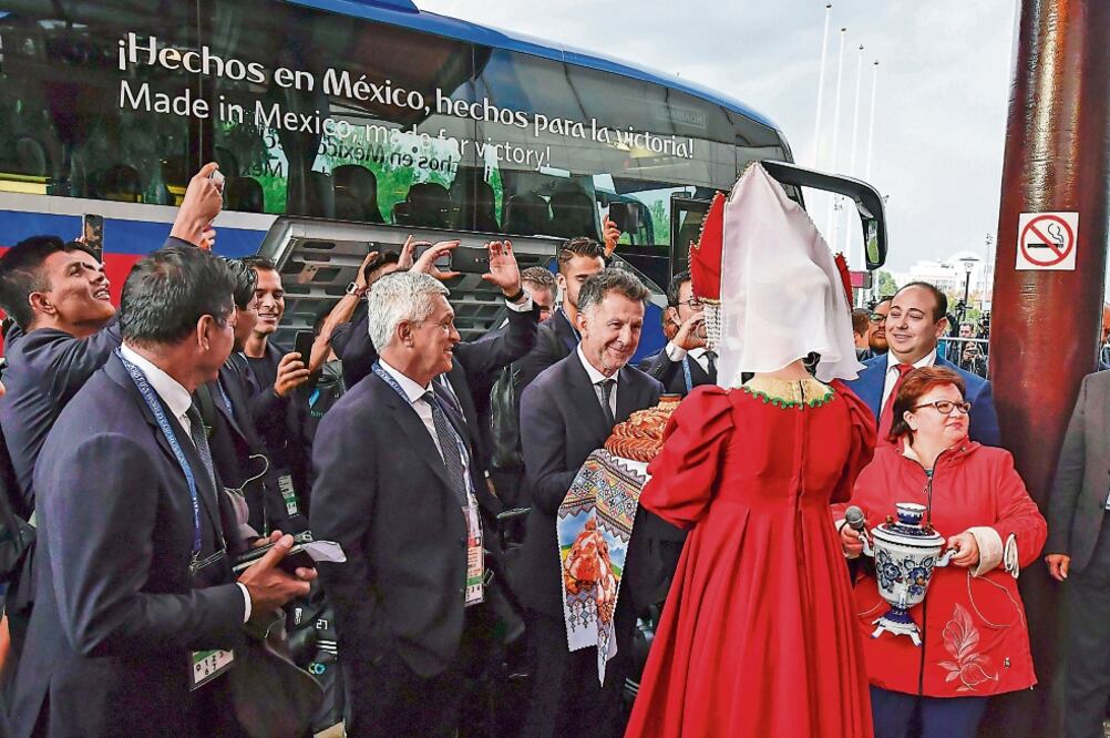 Los organizadores dieron una gran bienvenida al equipo mexicano. Foto: ETZEL ESPINOSA. IMAGO7