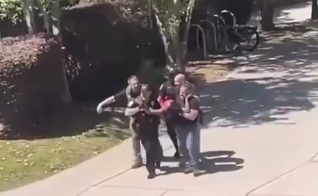 Al menos 4 víctimas hospitalizadas en medio de un tiroteo activo reportado en la Universidad Estatal de Florida (FSU). Foto: Captura de pantalla de X @tallyman2023