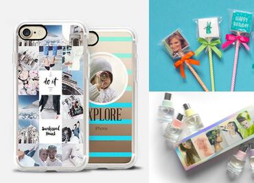 Imprime las fotos de tus vacaciones en un bombón