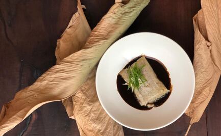 Prepara el tamal de pato de Mónica Patiño