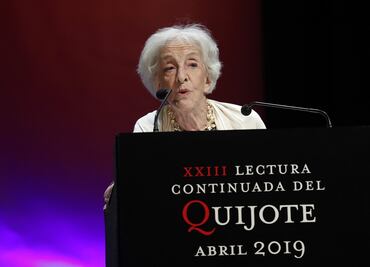 Ida Vitale inicia lectura magna del Quijote