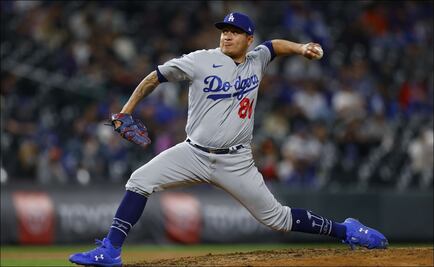 Destacada actuación del mexicano Víctor González en la victoria de los Dodgers