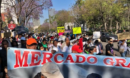 ¿Cuál será la ruta de la marcha de mercados de este miércoles en la CDMX?