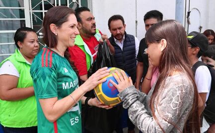 Mariana Boy se compromete a seguir recuperando espacios públicos para practicar cualquier deporte