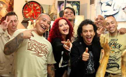 Presos del Reclusorio Oriente pintan guitarras con la historia de El Tri