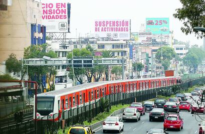 Lluvia atípica frenará red exterior del Metro