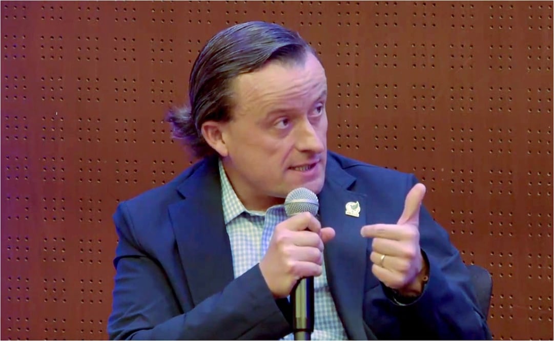 FOTO: ESPECIAL - Mikel Arriola participa en el panel “Mexico and North America: T-MEC and FIFA Momentum”