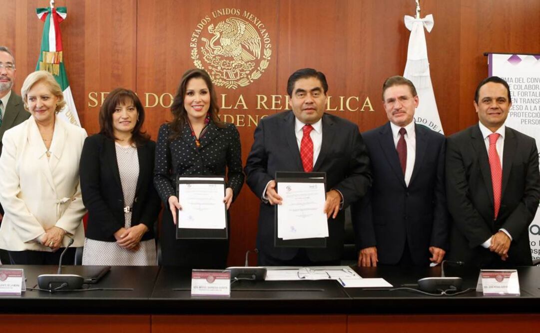 Senadores y comisionados del INAI acordaron reunirse en agosto./Archivo - EL UNIVERSAL