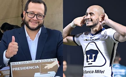Hijo de AMLO celebra el empate de Pumas ante León