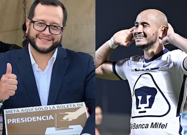 Hijo de AMLO celebra el empate de Pumas ante León