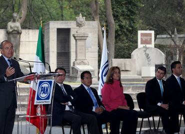 Urge Calderón al PAN a recuperar credibilidad