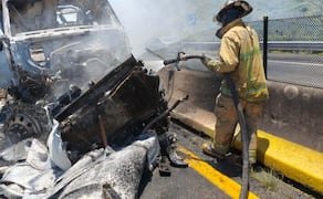 Choque múltiple en autopista Guadalajara-Tepic deja 10 muertos; hay diez personas lesionadas.
Foto: Secretaría de Seguridad y Protección Ciudadana de Nayarit