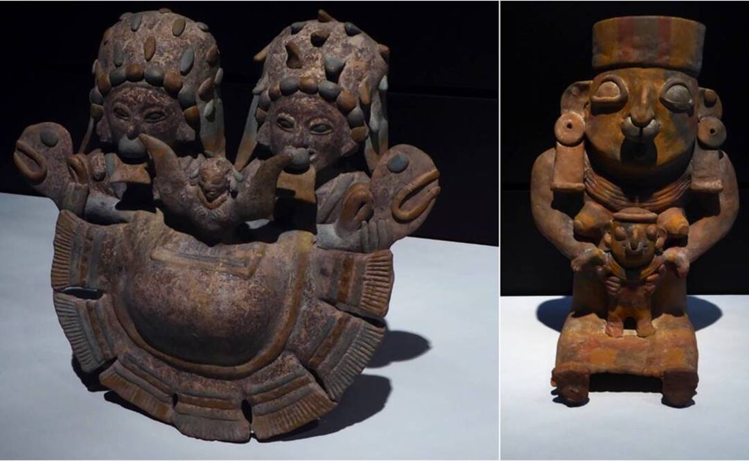 Las piezas fueron prestadas por cuatro grandes museos del país y seleccionadas entre más de 100 mil. (FOTOS: EFE)