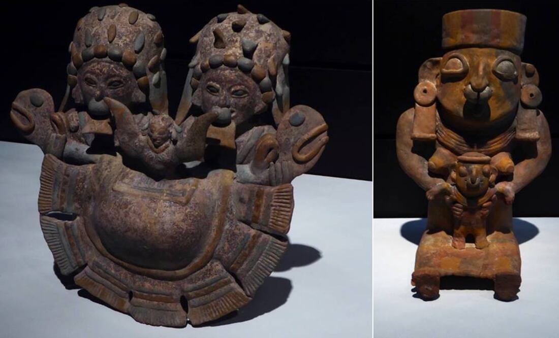 Las piezas fueron prestadas por cuatro grandes museos del país y seleccionadas entre más de 100 mil. (FOTOS: EFE)