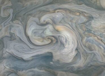 Granizo rico en amoniaco da nuevas pistas sobre la meteorología en Júpiter