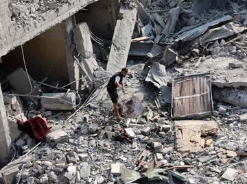 Escenas de horror, tras bombardeo israelí en el norte de Gaza; hay decenas de muertos