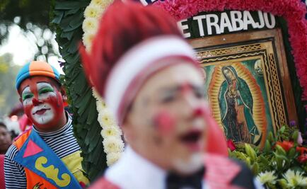 Llega peregrinación de payasos a Basílica de Guadalupe 