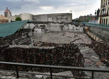 Reportan daños menores en Templo Mayor tras sismo en Guerrero