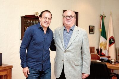 Graco y Cuauhtémoc pactan impulsar obra pública